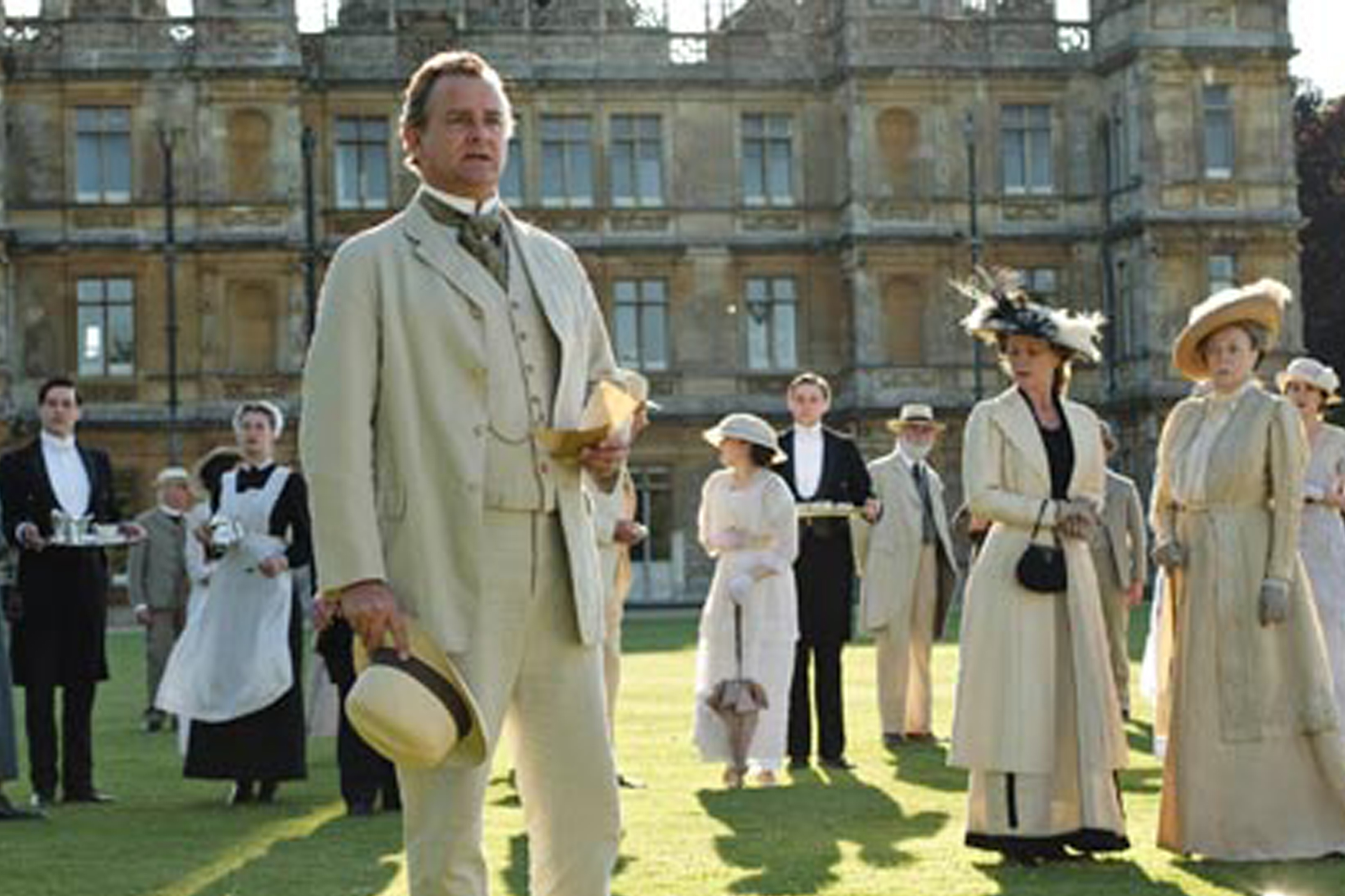 DOWNTON ABBEY (2010) as Robert Crawley, Earl of Grantham